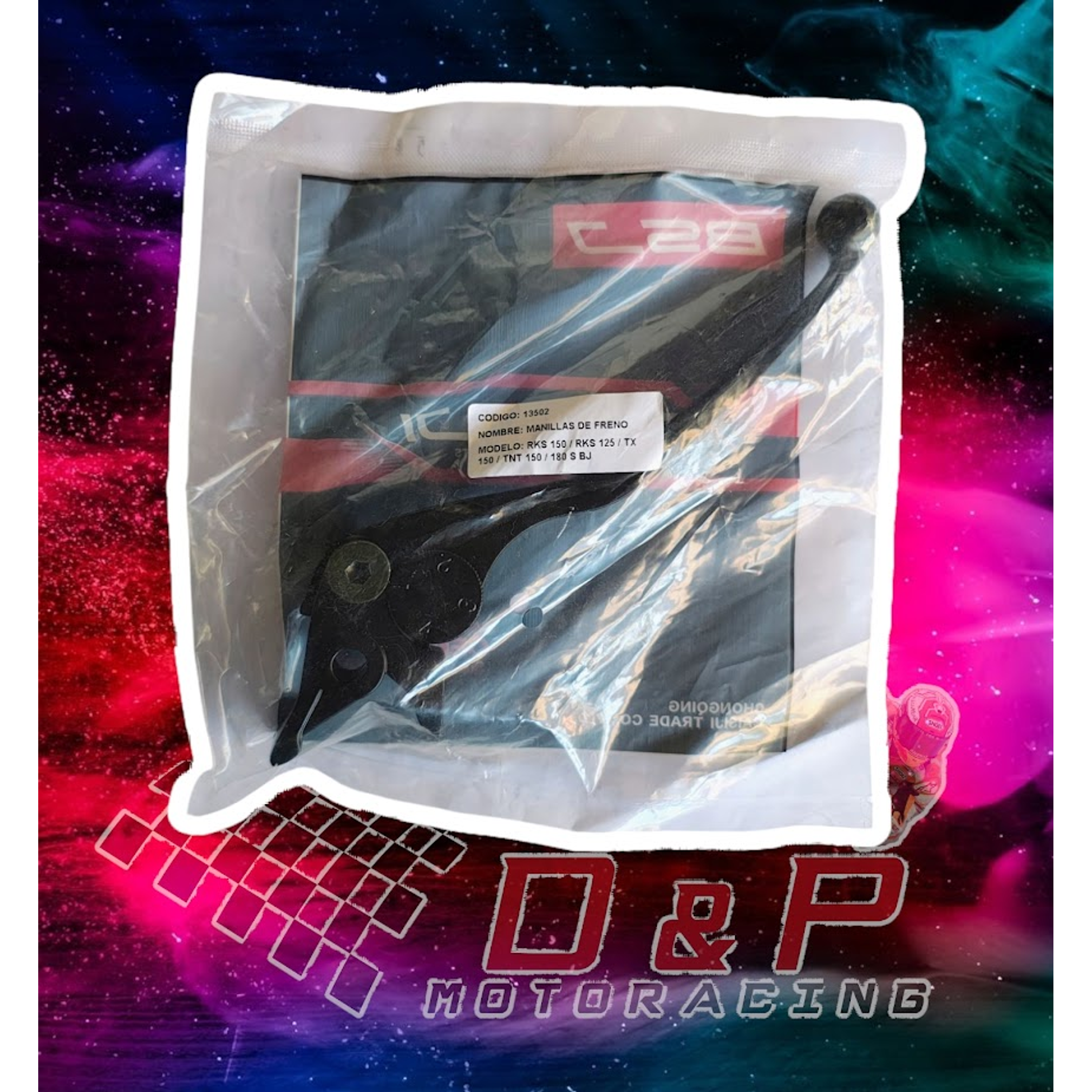 manilla de freno rks 150 rks 125 tx 150 tnt 150/ 180s 