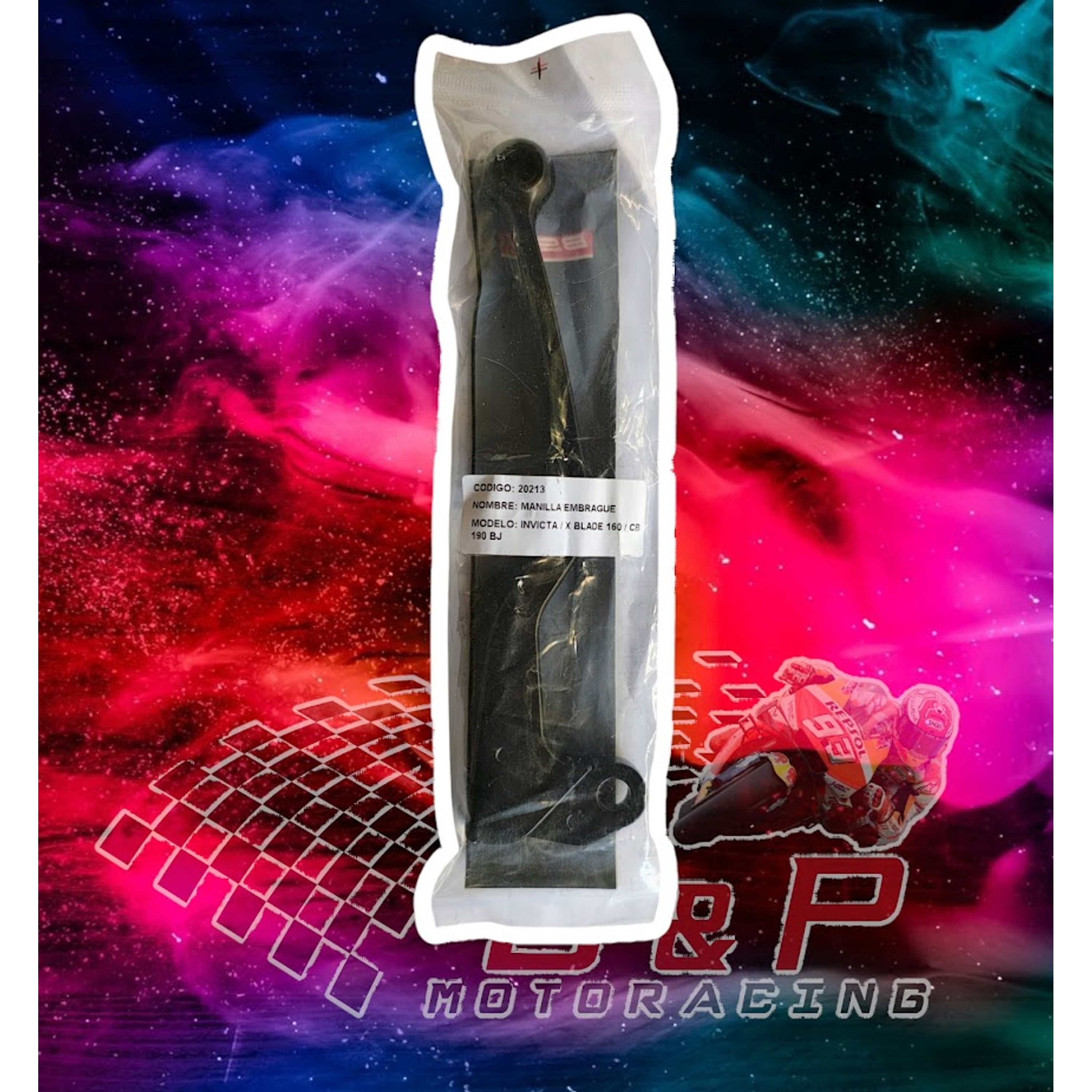 manilla de embrague invicta / x blade 160/ cb190