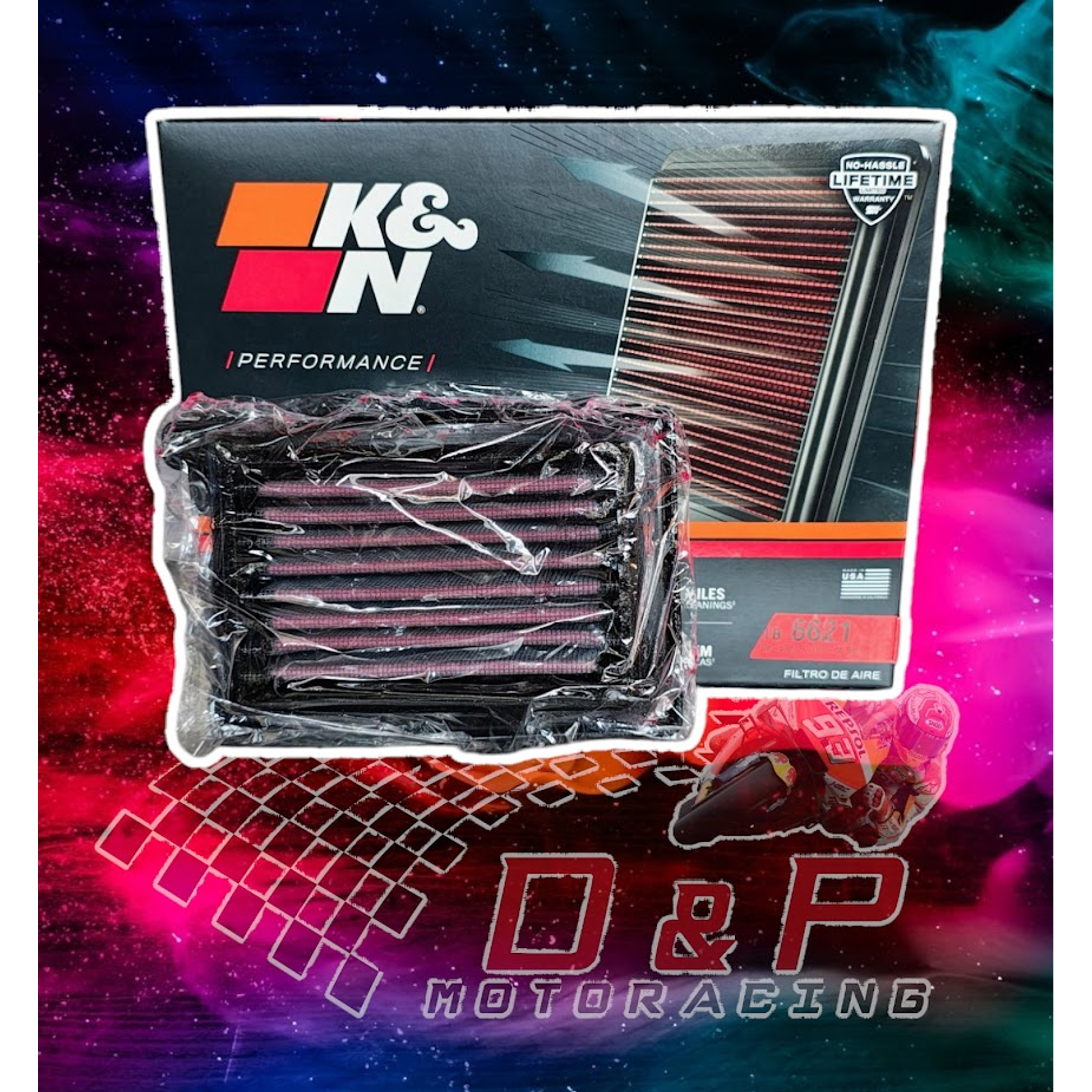 Filtro de Aire K&N de Alto Flujo Triumph Trident 660, Tiger Sport 660