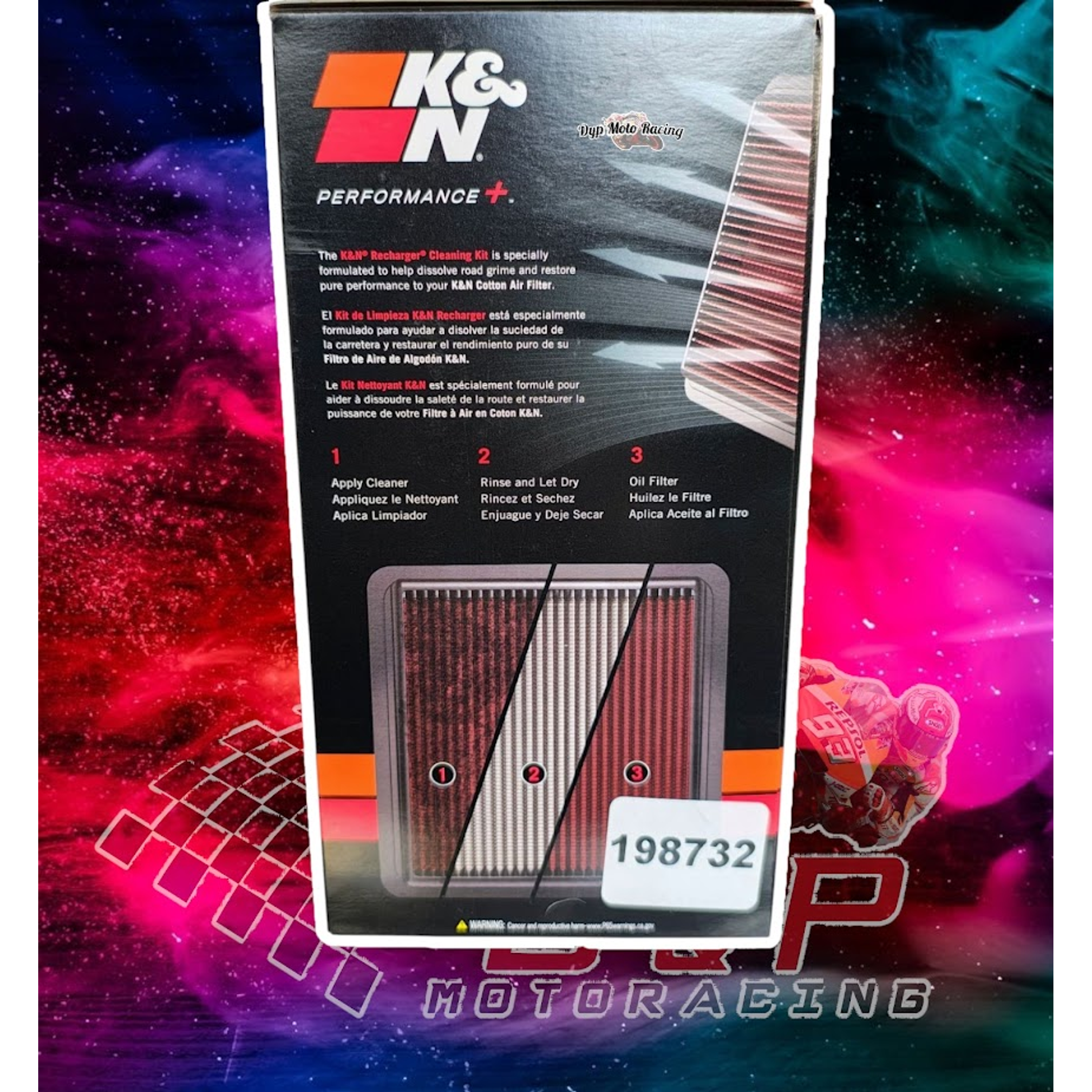 Kit Limpieza De Filtros De Aire Kyn 99-5000 2