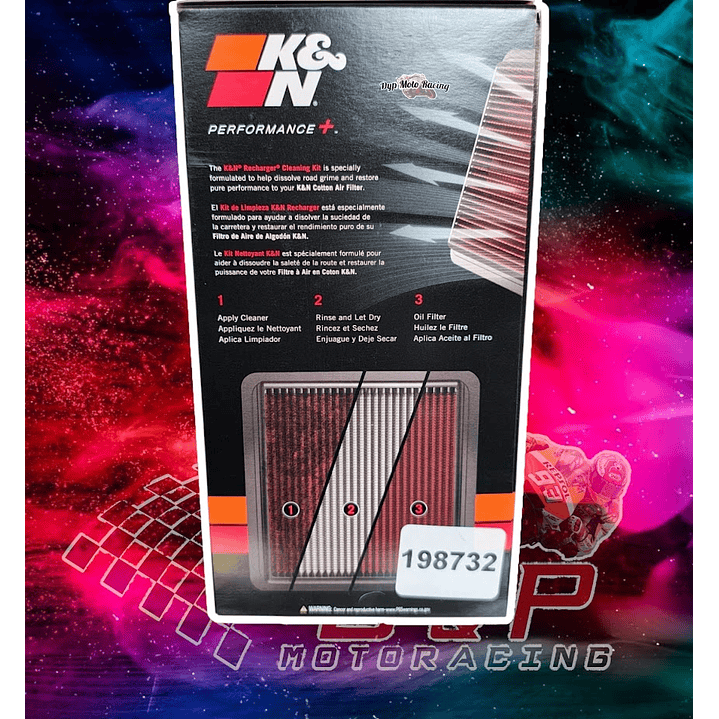 Kit Limpieza De Filtros De Aire Kyn 99-5000 2