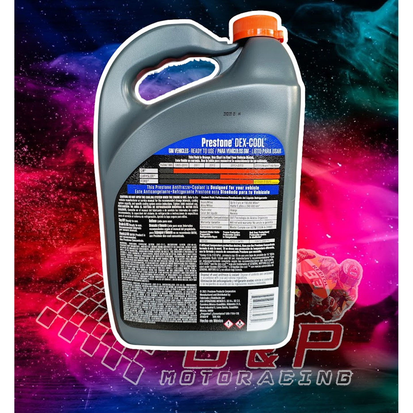 refrigerante prestone dexcool  2