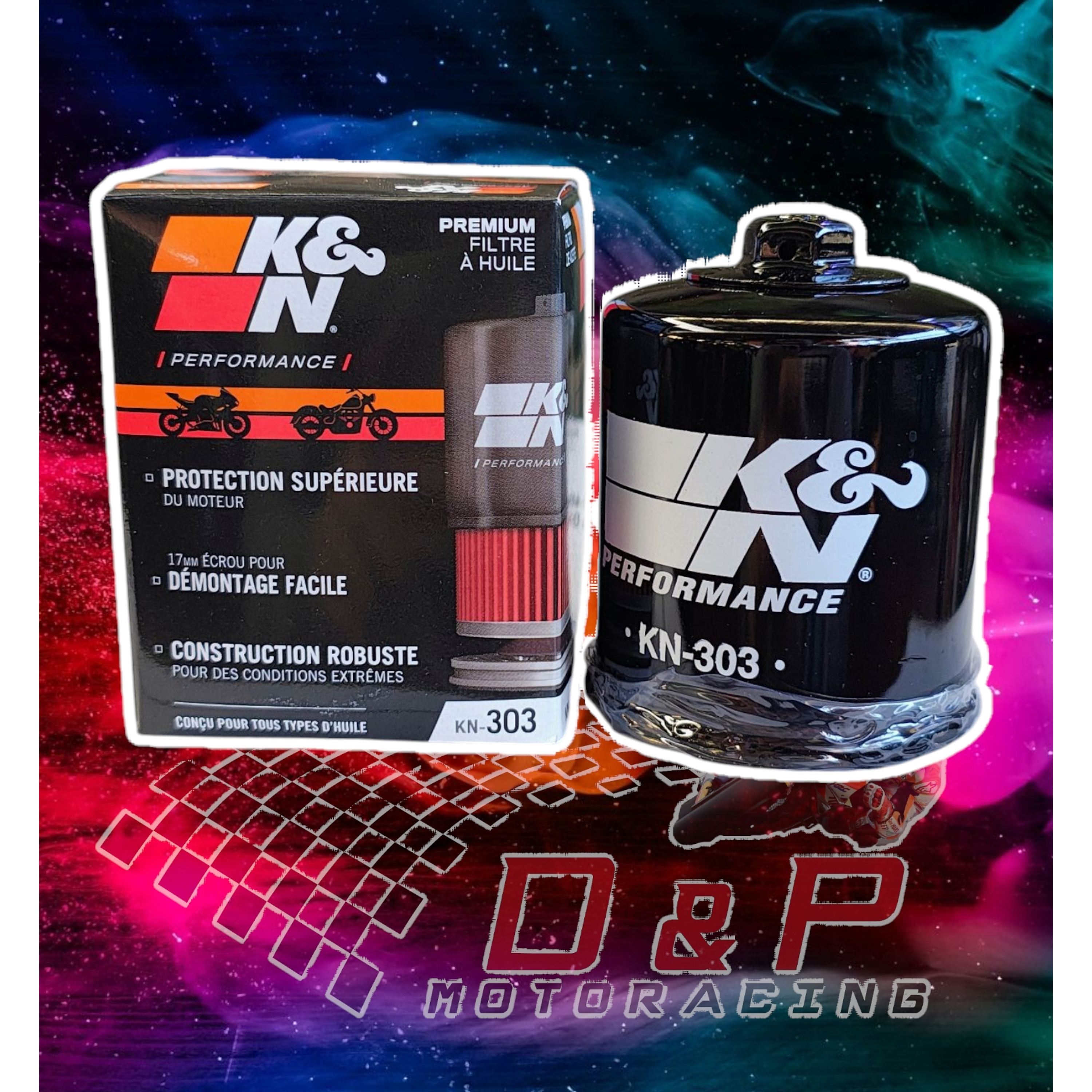 Filtro de aceite Kawasaki kn 303  3