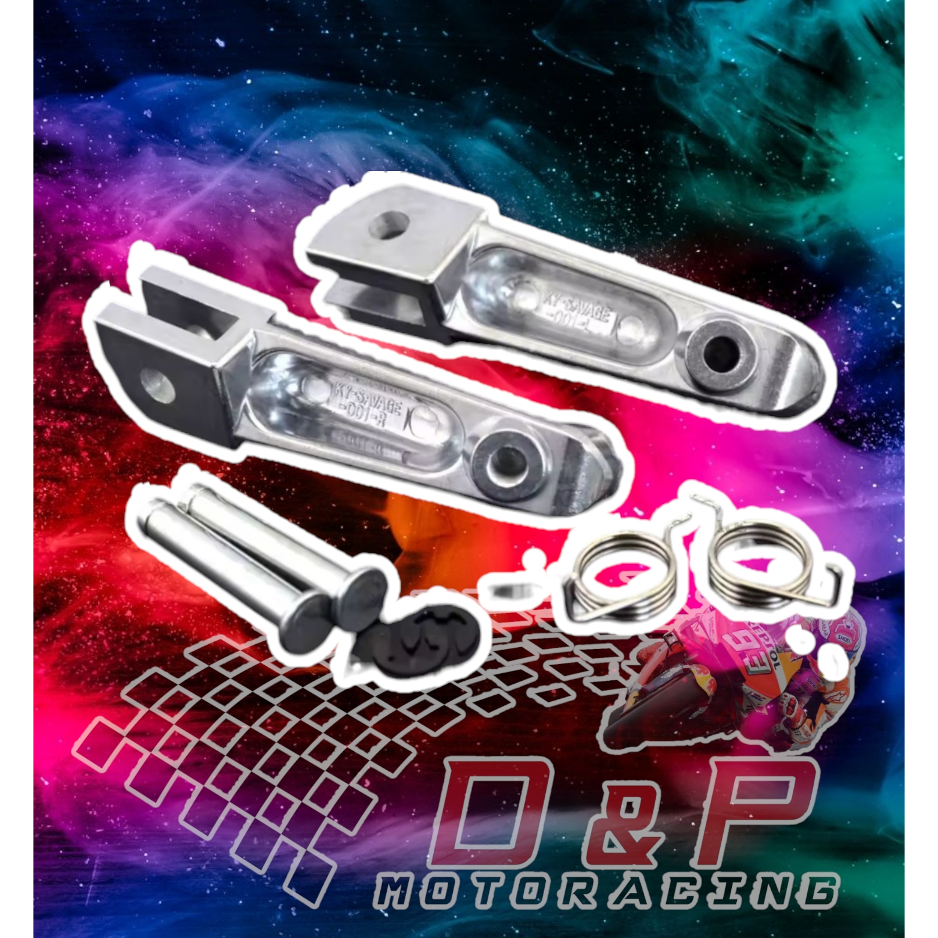 Apoyapies Delanteros Yamaha  R3 Mt03 R15 Mt07 Mt09 Fz6 Xj6 2