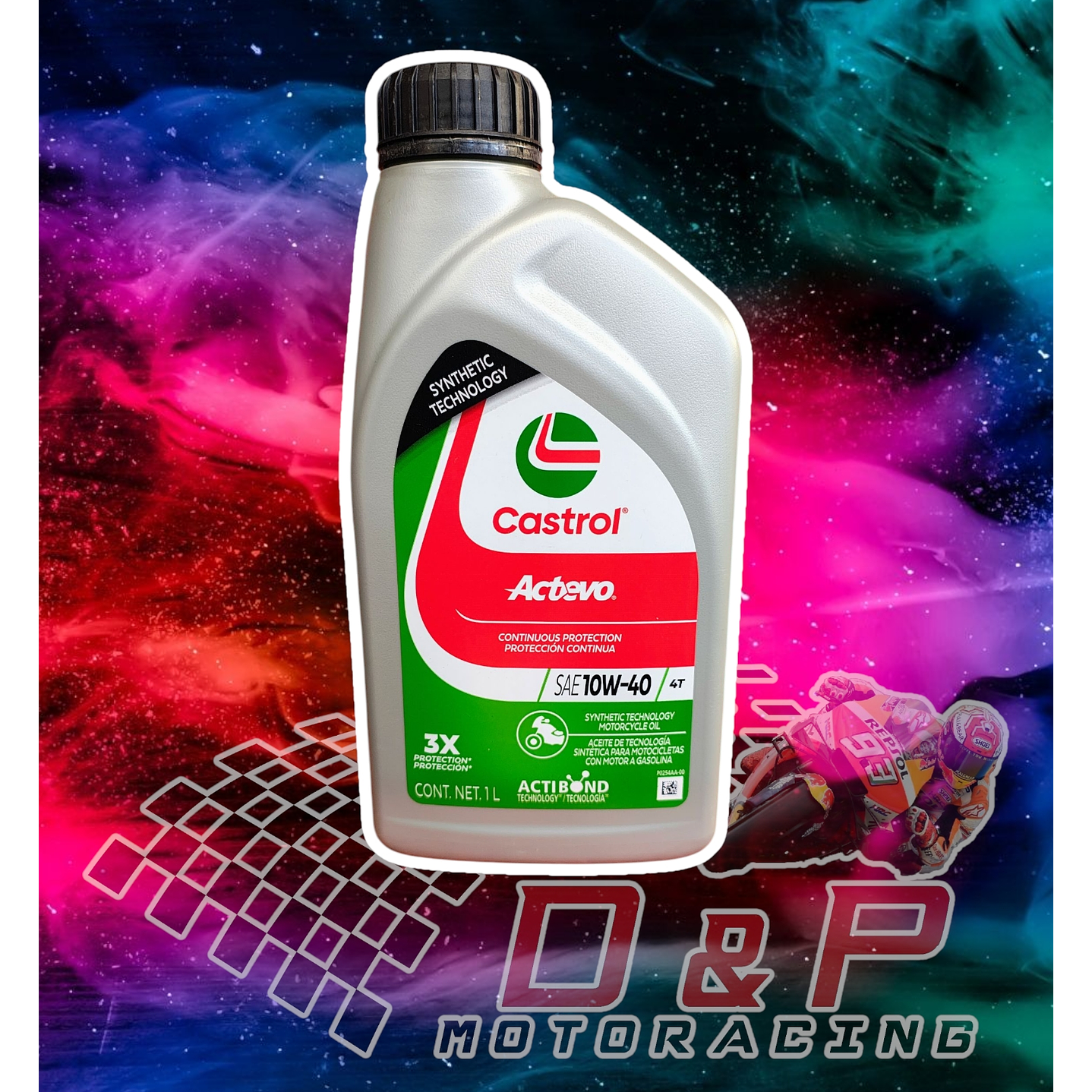 Aceite castrol 10w40 semi sintético