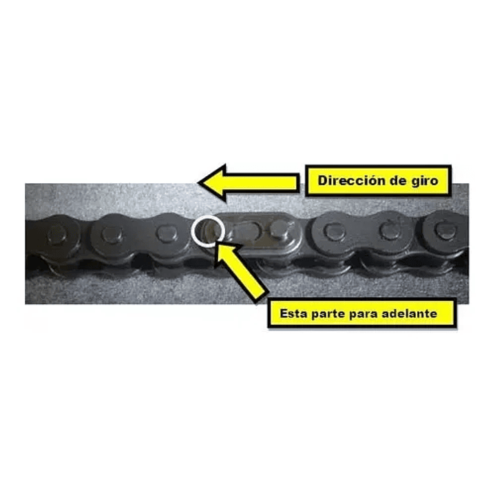 Kit de transmisión honda cb190 dorado  3