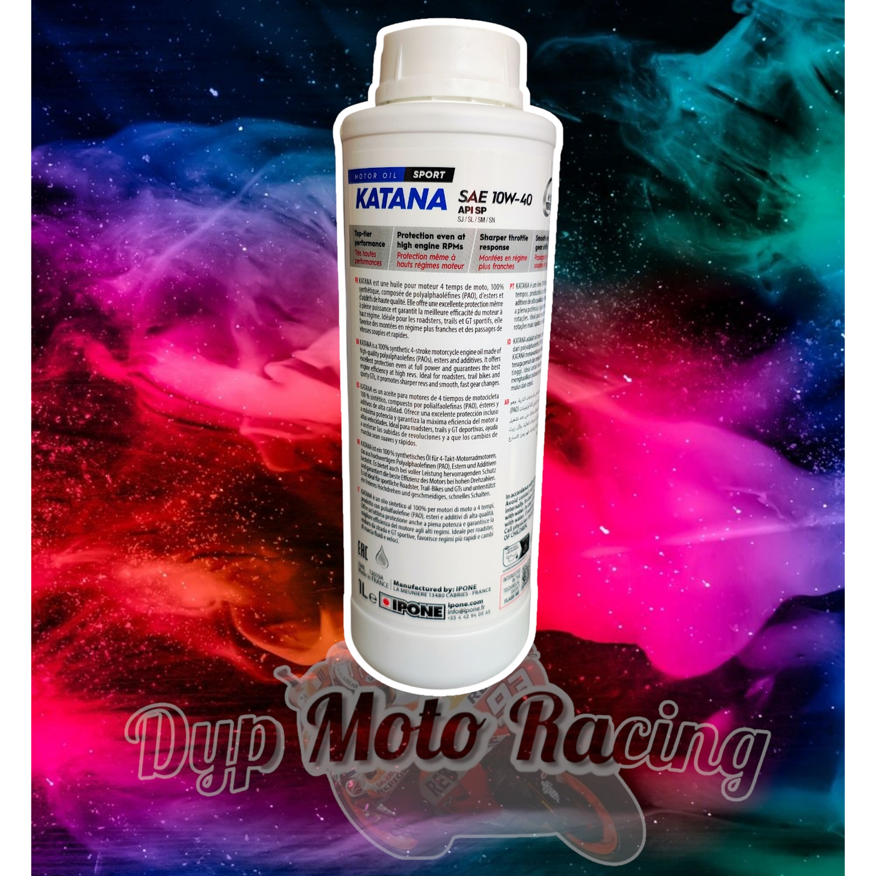 Aceite Ipone 10w40 Full Power Katana 2