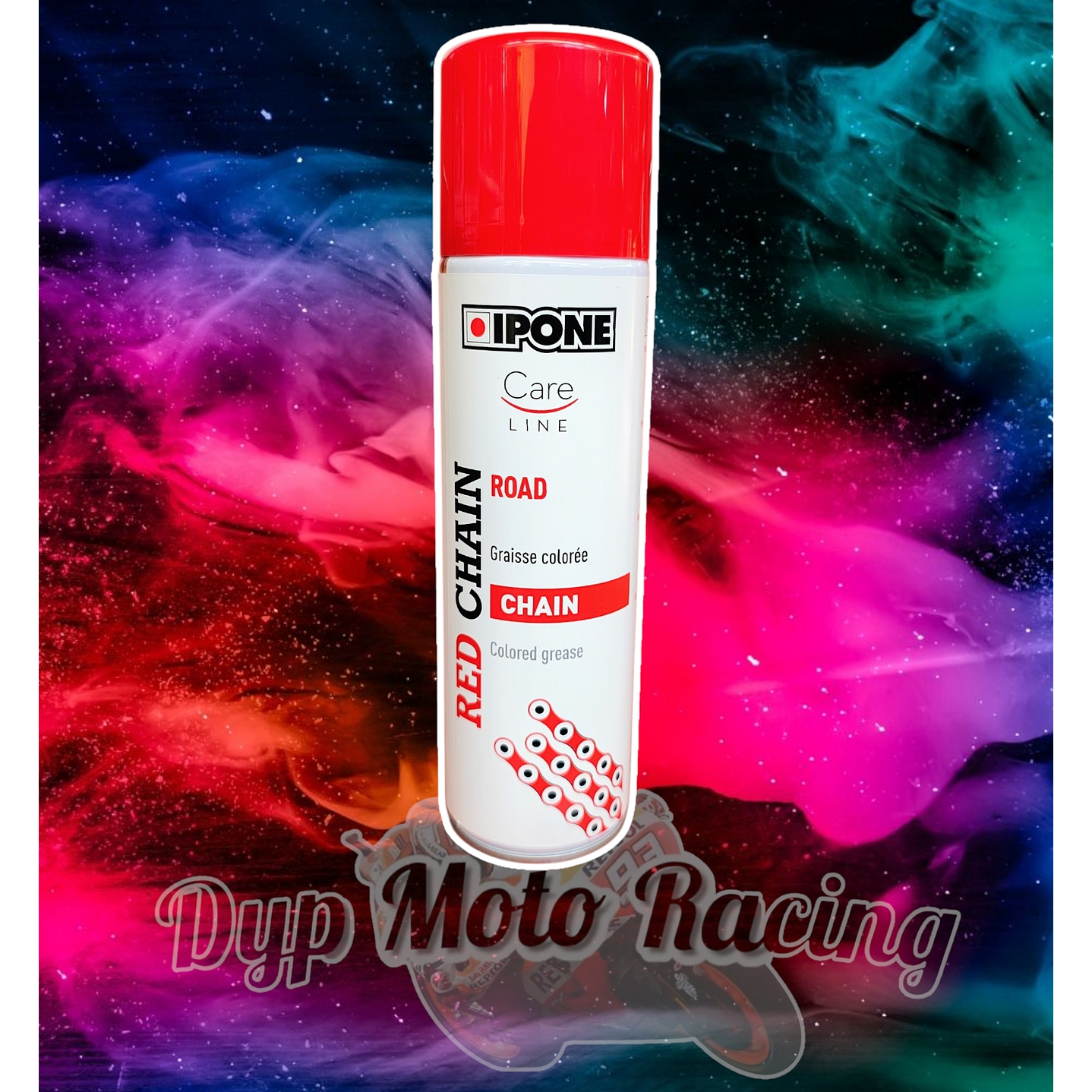 Lubricante de cadena ipone rojo 250ml 