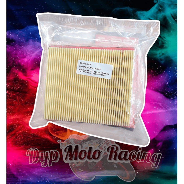 Filtro de Aire Xr 125 Dsr 200  Tekken 250 Ttx 150 Nk 450 Sr  450 1