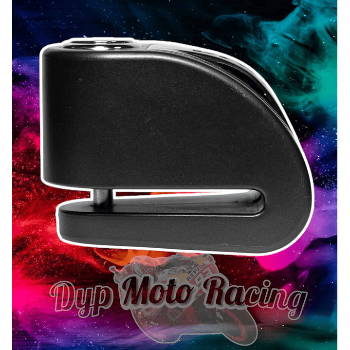 Candado Disco Moto Kovix Alarmal 120db Kt6 6mm Color negro 5