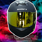 Casco Moto Shaft 502sp Integral Norma Dot Compatible Pinlock Color Amarillo Diseño Solid Ng Neon Yellow - Miniatura 3