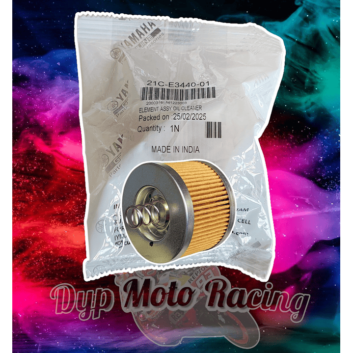 Filtro De Aceite Yamaha Fz16 2.0 3.0 Xtz 150 Original 1