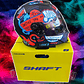 Casco Moto Shaft 502sp Beat Integral Normal Dot Acreditado Black Neón orange / Beat / Mate - Miniatura 4