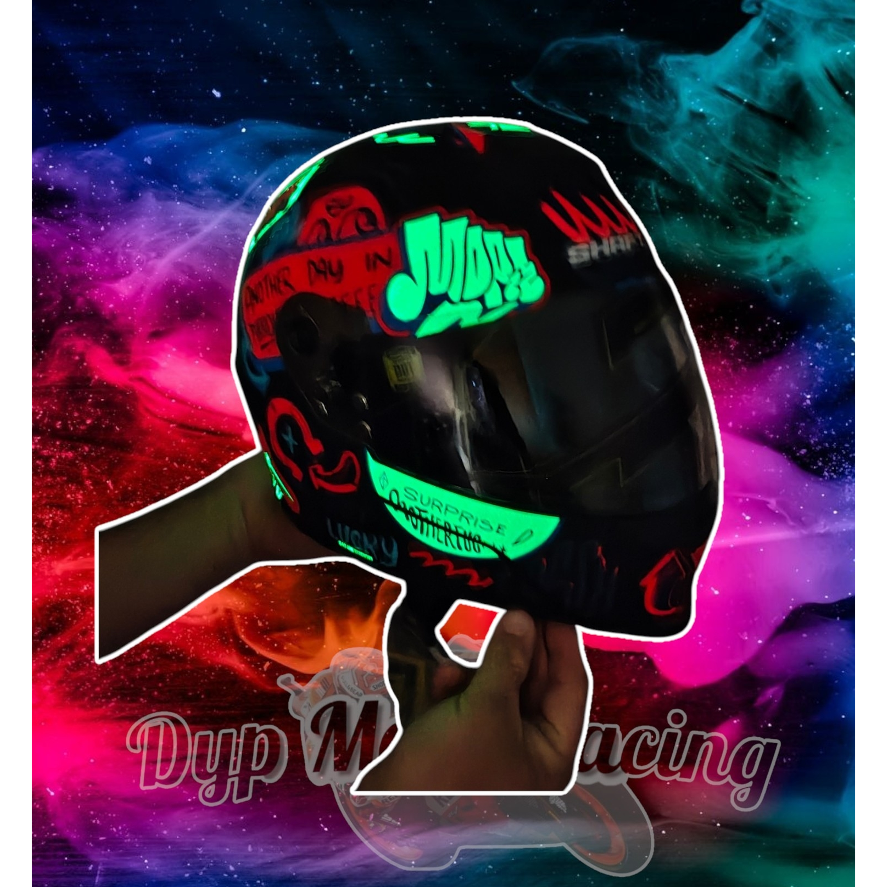 Casco Moto Shaft 502sp Beat Integral Normal Dot Acreditado Black Neón orange / Beat / Mate 9