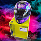 Casco Moto Shaft 502sp Beat Integral Normal Dot Mujer Purple / Beat / Brillante - Miniatura 5