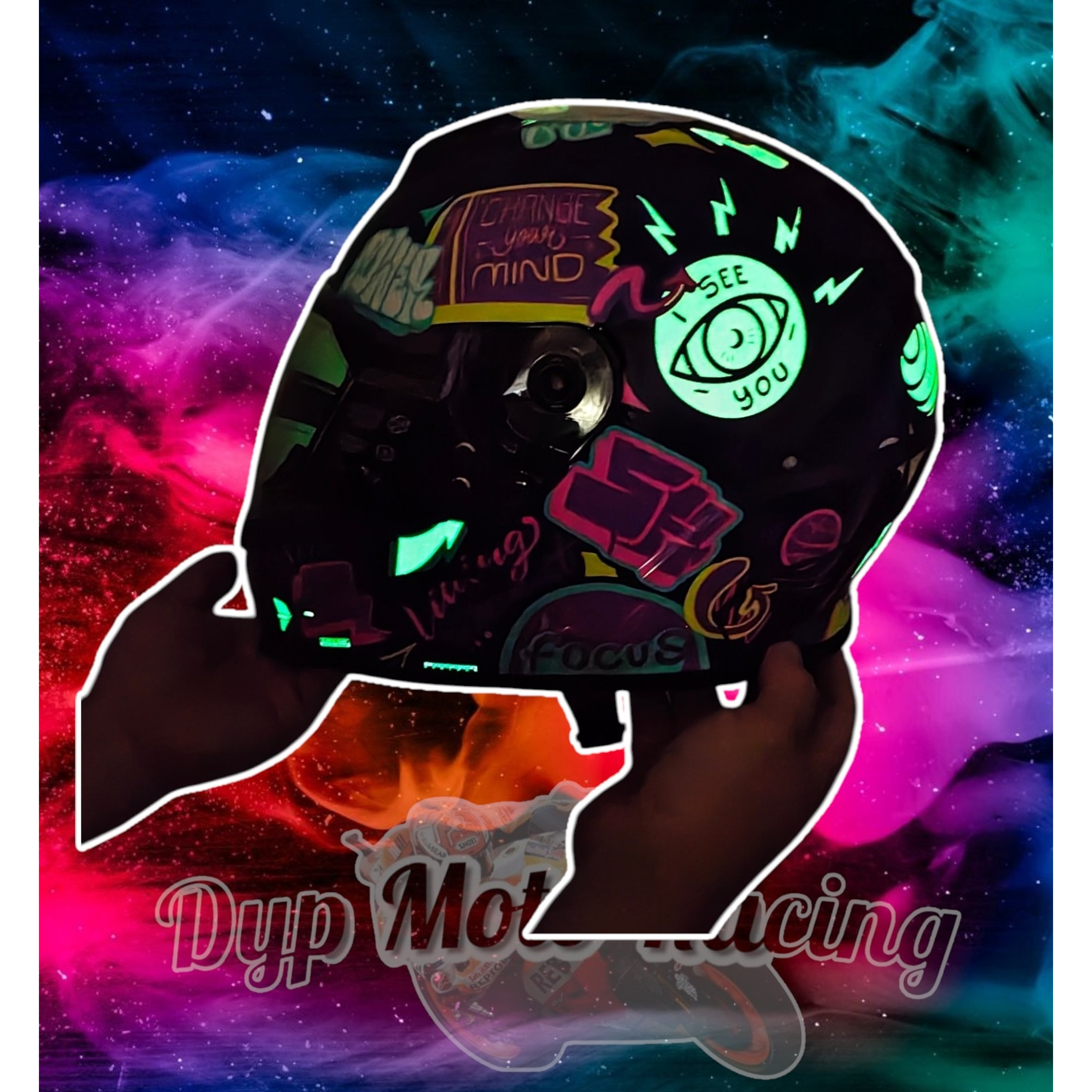 Casco Moto Shaft 502sp Beat Integral Normal Dot Mujer Purple / Beat / Brillante 8