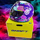 Casco Moto Shaft 502sp Beat Integral Normal Dot Mujer Purple / Beat / Brillante - Miniatura 7