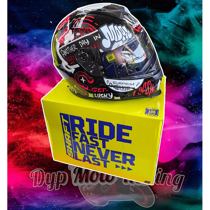 Casco Moto Shaft 502sp Beat Integral Normal Dot Acreditado Dark gray / Beat / Brillante 7