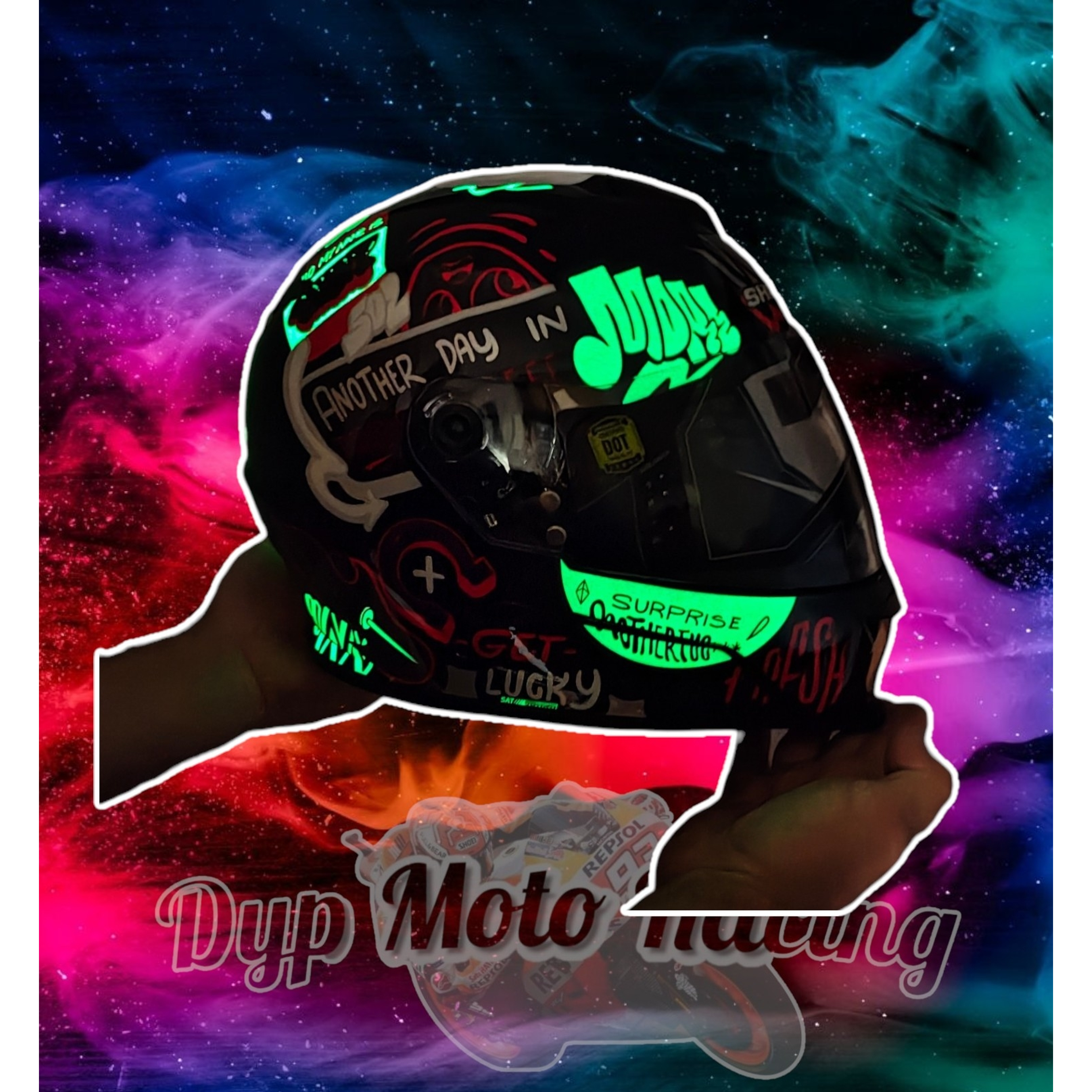 Casco Moto Shaft 502sp Beat Integral Normal Dot Acreditado Dark gray / Beat / Brillante 10