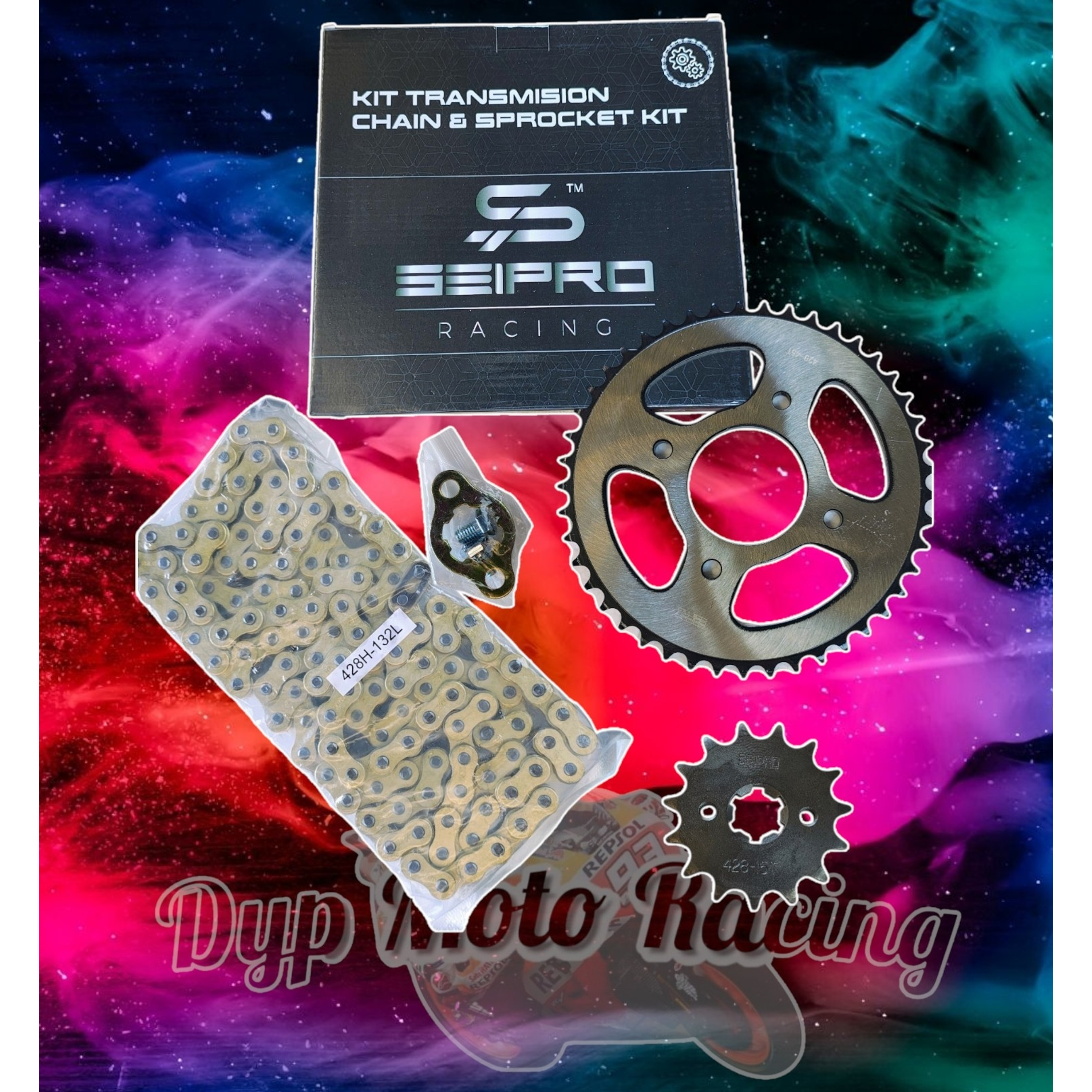 Kit De Transmisión Suzuki Gixxer 150 Sf Di cadena dorada  1