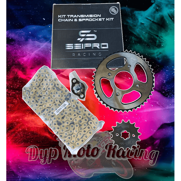 Kit De Transmisión Suzuki Gixxer 150 Sf Di cadena dorada  1