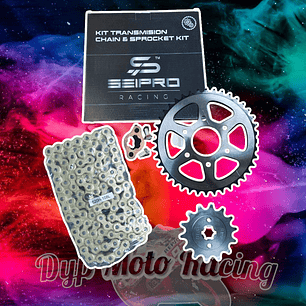 Kit De Transmisión Bajaj Pulsar Ns200 dorado 