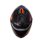 Casco Moto Hro 3440dv timer nj.n Abatible Sun Visor Certificación Dot talla M - Miniatura 2