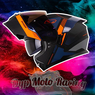 Casco Moto Hro 3440dv timer nj.n Abatible Sun Visor Certificación Dot talla M
