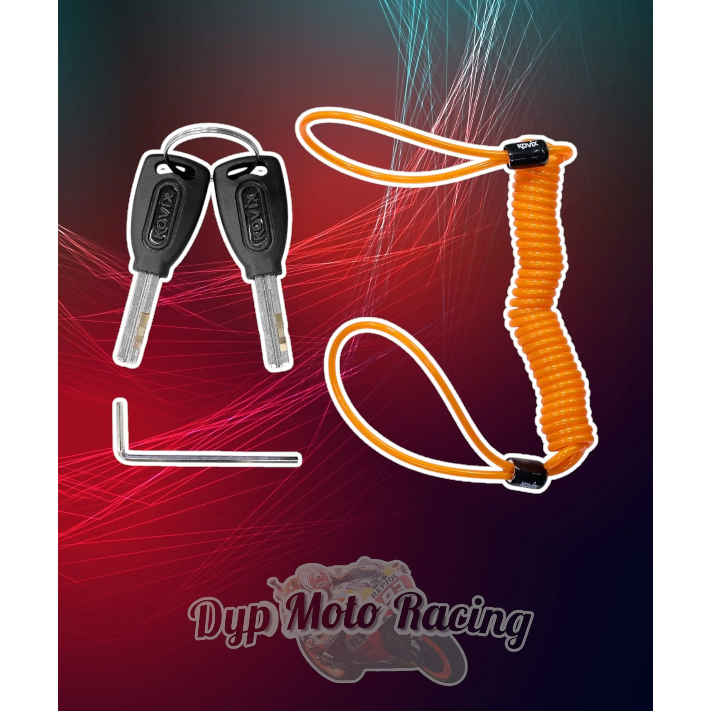 Candado Disco Moto Kovix Kds-001 Fo Con Alarma 4