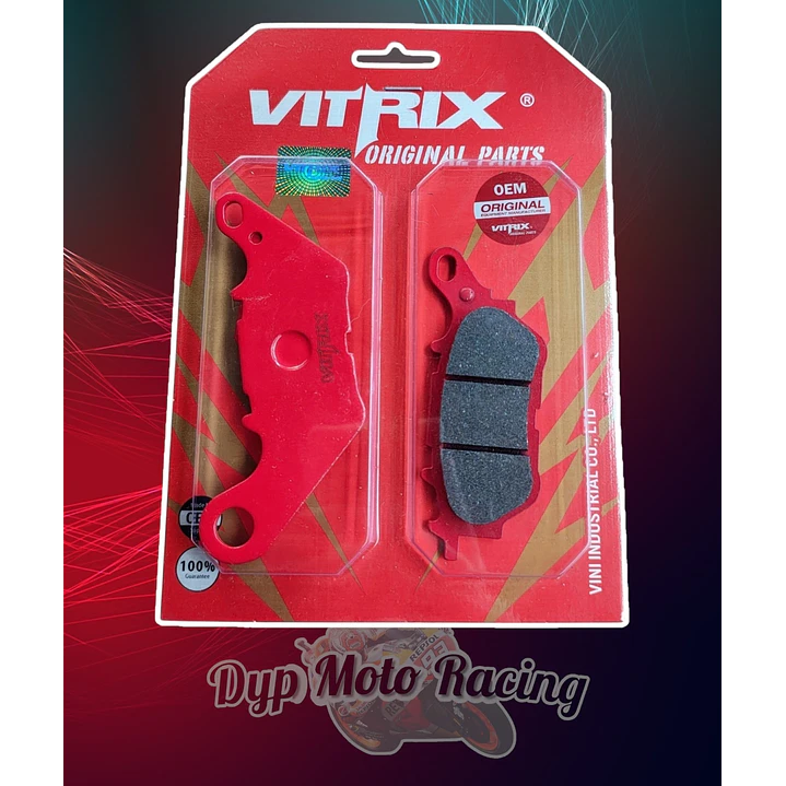 Pastillas Traseras Yamaha R3 Mt03 Vitrix
