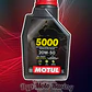 Aceite Motul 20w50 5000 semi sintético  - Miniatura 1