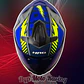 Casco Moto Hro 3440dv track spec gr am Abatible Sun Visor Certificación Dot - Miniatura 3