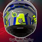 Casco Moto Hro 3440dv track spec gr am Abatible Sun Visor Certificación Dot - Miniatura 4