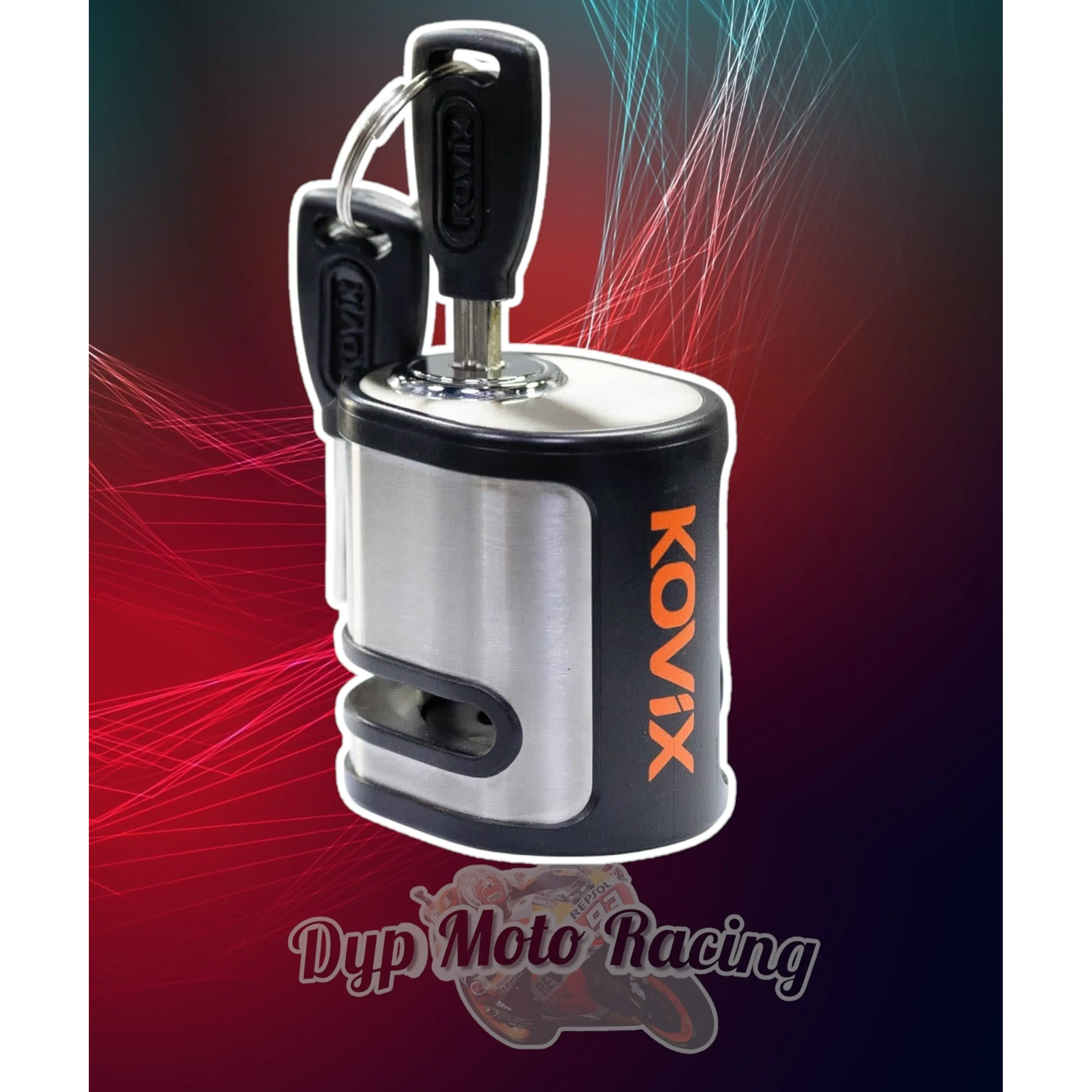 Candado Disco Moto Kovix Kds-001 Fo Con Alarma 5