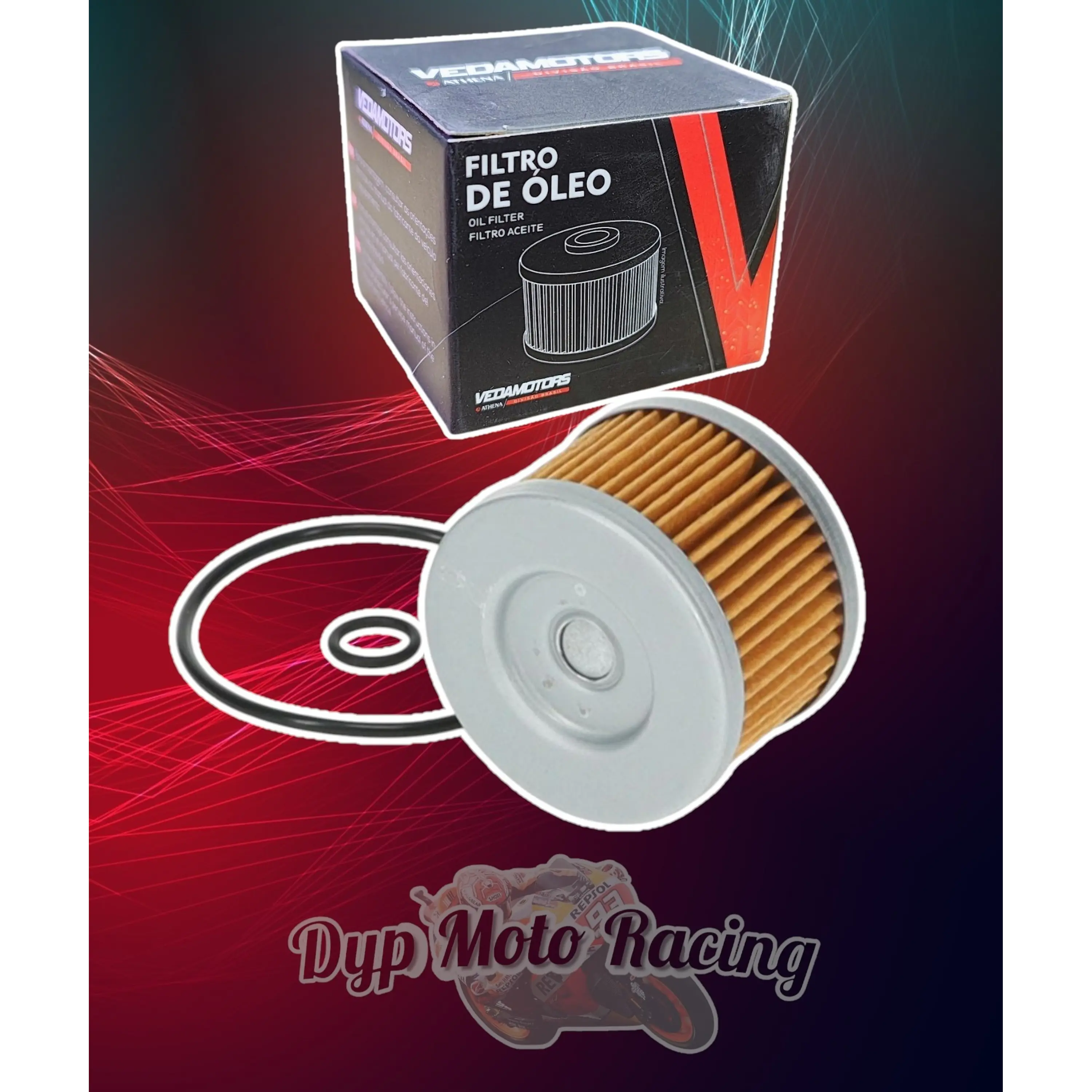 Filtro de aceite para cbr250/ cbr300/benelli 135/xr250/falcón 400 2