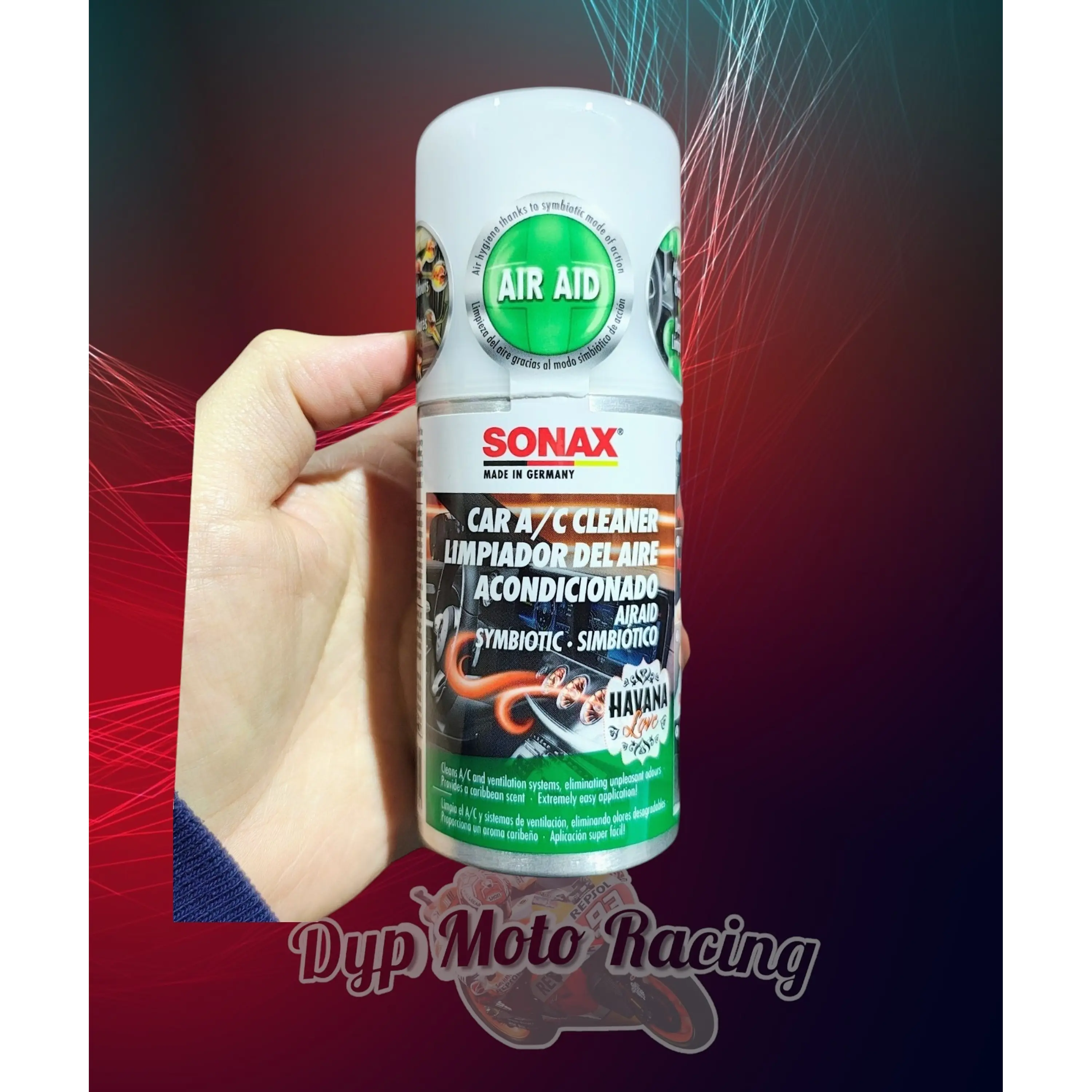 SONAX LIMPIADOR DE AIRE ACONDICIONADO 100 ML HAVANA LOVE 