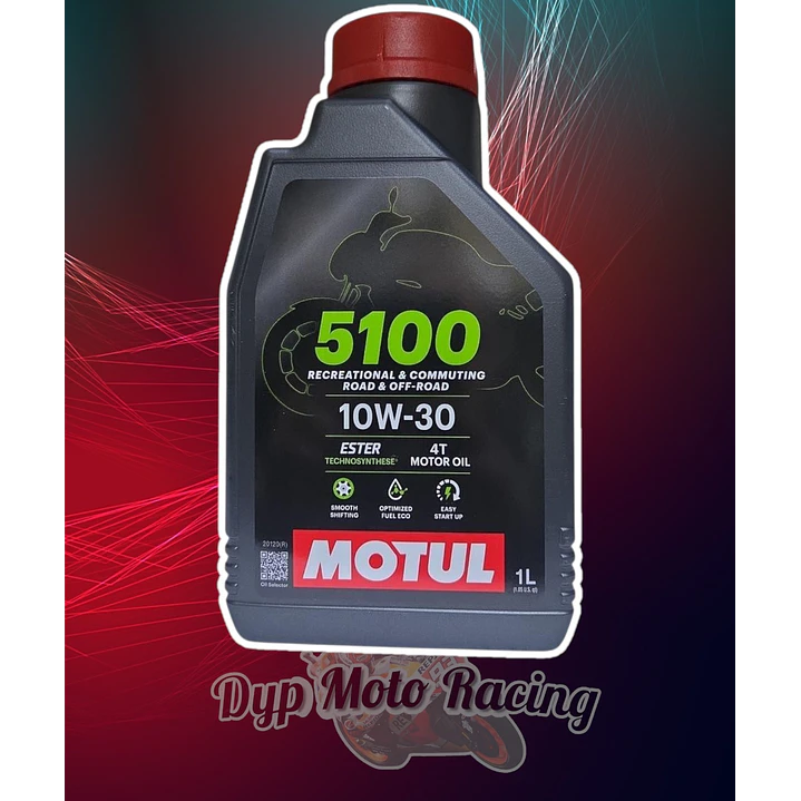 Aceite 10w30 motul 5100 semi sintético