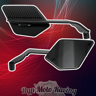 Espejos para moto moxi aleron sp abatibles con adaptadores