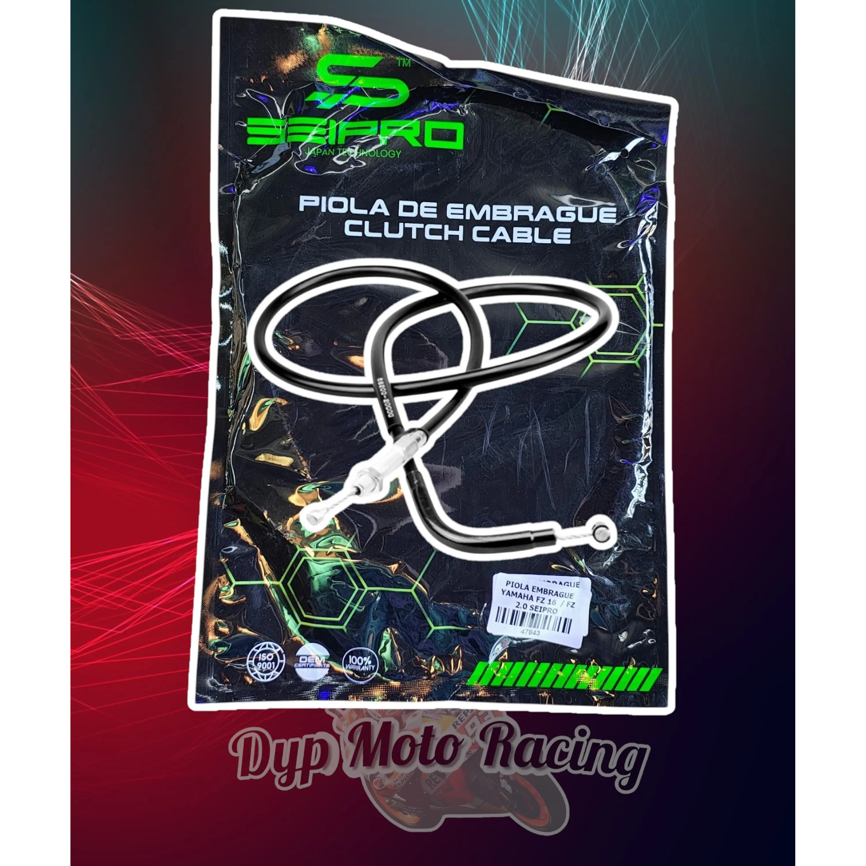 PIOLA DE EMBRAGUE YAMAHA FZ 16 / FZ 2.0 SEIPRO
