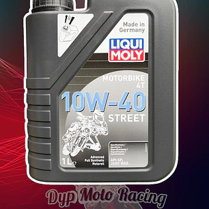 Aceite 10w40 Liqui moly street Advanced full sintético 