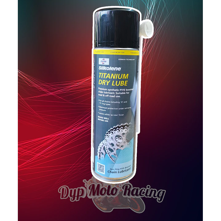 Lubricante de cadenas Titanium dry lube silkolene