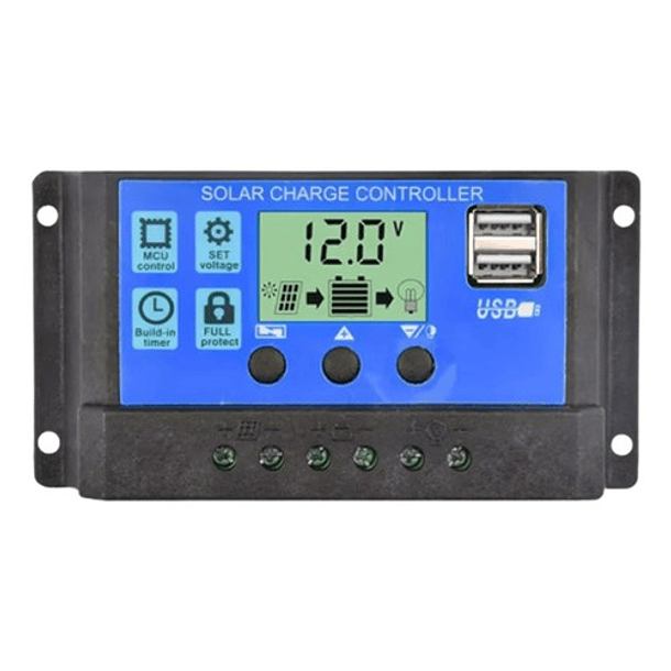 Kit Solar  Inversor 500w Panel 50w  Batería 20ah Control 20a 5