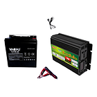 Inversor Cagador 500w, 12v/220v, Bateria 26ah, Servicio 24/7 3