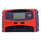 Kit Solar Inversor 1000w, Bat 2x40 Ah, Panel 2x100w Cont 30a 3