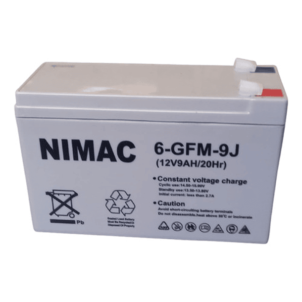 Batería 12v, 9ah Tipo Gel Ciclo Profundo / Sist Solares, Ups 2