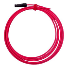 Cable Solar Fotovoltaico 6mm2,  5m Color Rojo Con Un Mc4 1