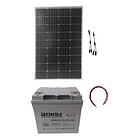 Kit De Ampliacion Panel Solar 100w, Bat38ah Mas Conectores 1