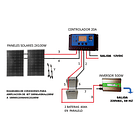Kit De Ampliacion Panel Solar 100w, Bat38ah Mas Conectores 2