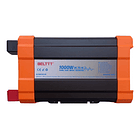 Kit Solar Inversor 1000w Onda Pura Bater 2x26ah Panel 2x100w 3