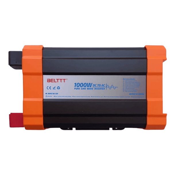 Kit Solar Inversor 1000w Onda Pura Bater 2x26ah Panel 2x100w 3